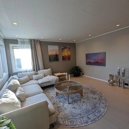 Spacious Modern 3br, Terrace, Aurora & Midnight Sun, Pets Allowed, Free Parking, Close To Slopes, Snow Dome, Bus Stop